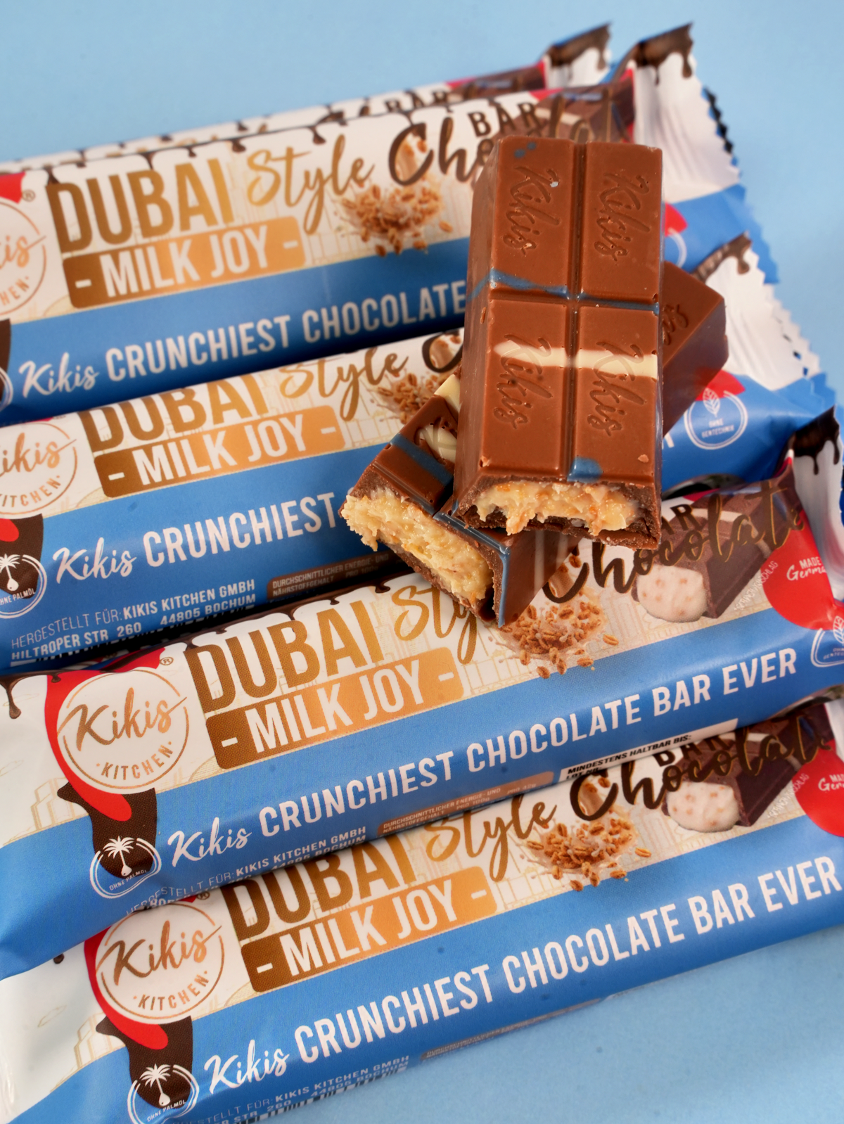 Kikis Dubai Style Bar Chocolate - Milk Joy 🍫 - von Kikis Kitchen - Nur €2.99! Bestelle jetzt Kikis Kitchen