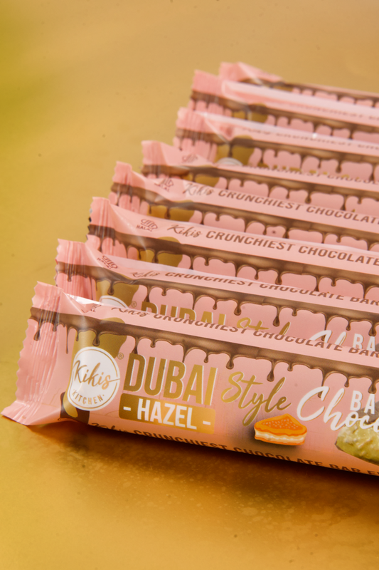 Kikis Dubai Style Bar Chocolate - Hazel 🍫 - von Kikis Kitchen - Nur €2.99! Bestelle jetzt Kikis Kitchen