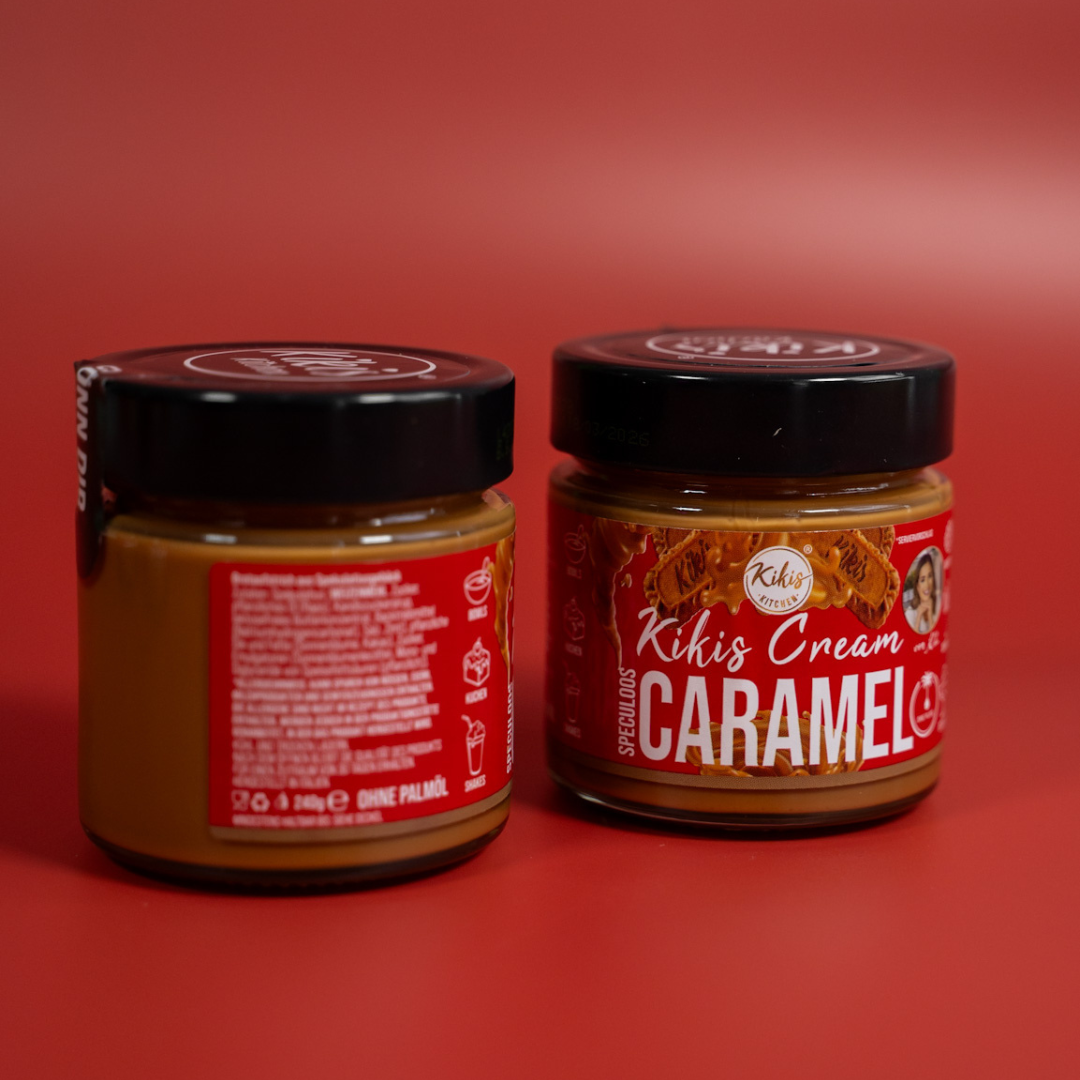 Kikis Cream CARAMEL SPECULOOS - Karamellkekscreme - von Kikis Kitchen - Nur €3.49! Bestelle jetzt Kikis Kitchen