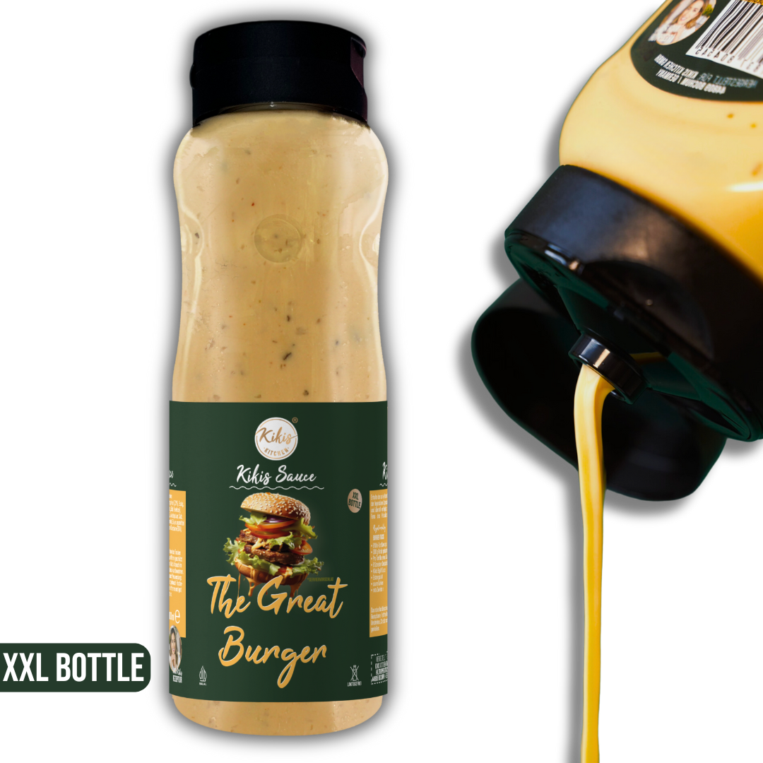 Kikis Sauce - The Great Burger XXL 900g - von Kikis Kitchen - Nur €6.90! Bestelle jetzt Kikis Kitchen
