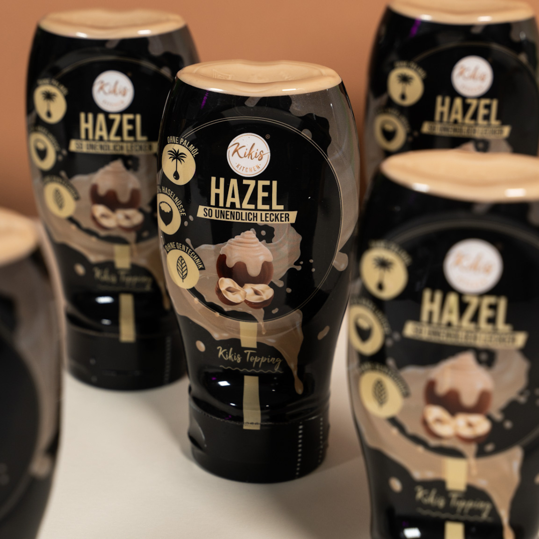 Kikis Topping Hazel - Haselnusscreme 320g - von Kikis Kitchen - Nur €4.99! Bestelle jetzt Kikis Kitchen