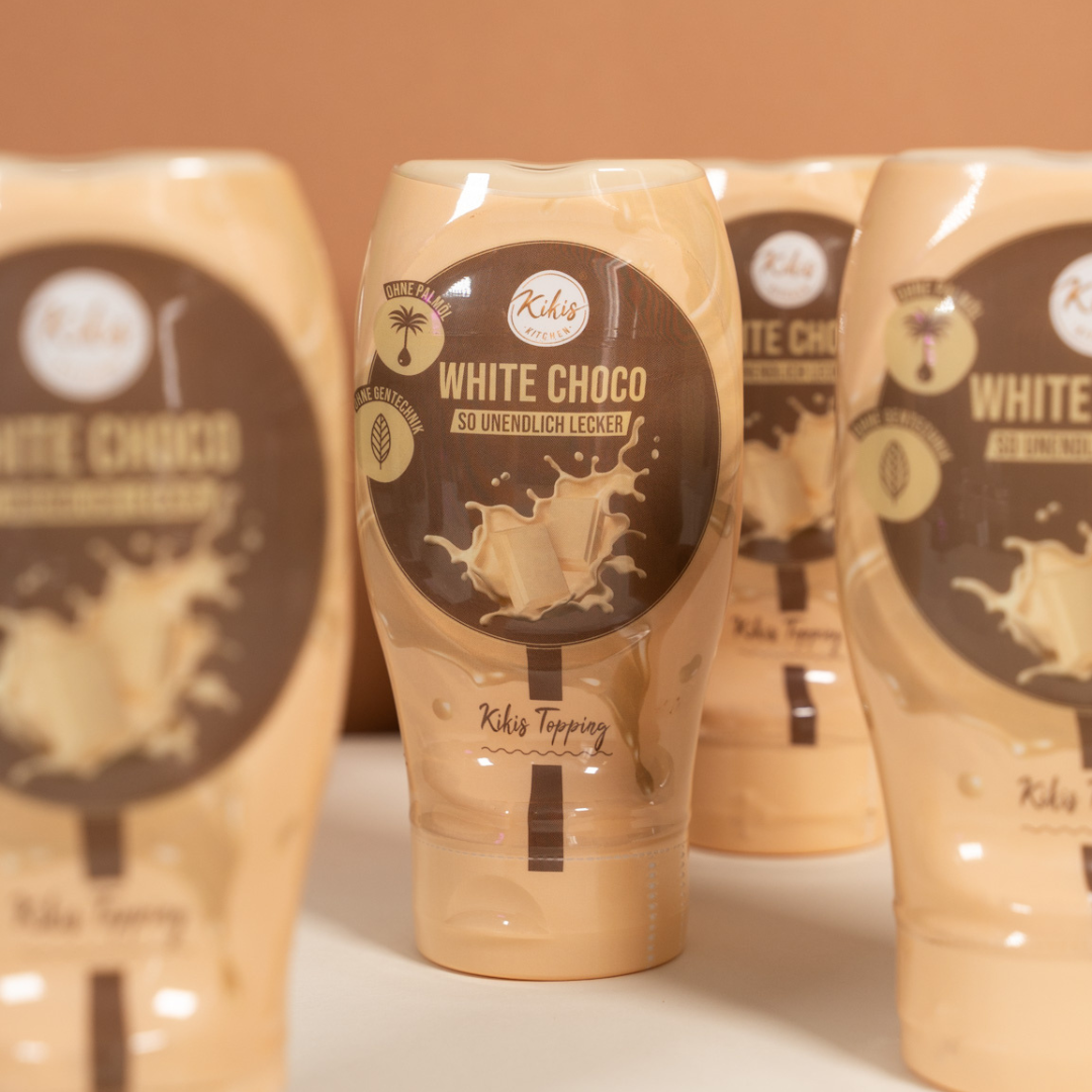 Kikis Topping White Choco - weiße Schokolade 320g