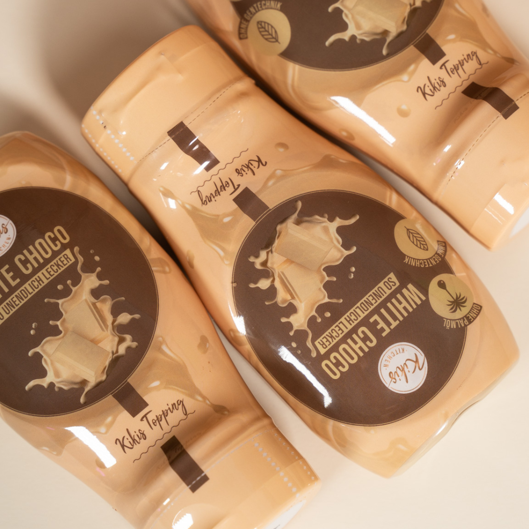 Kikis Topping White Choco - weiße Schokolade 320g