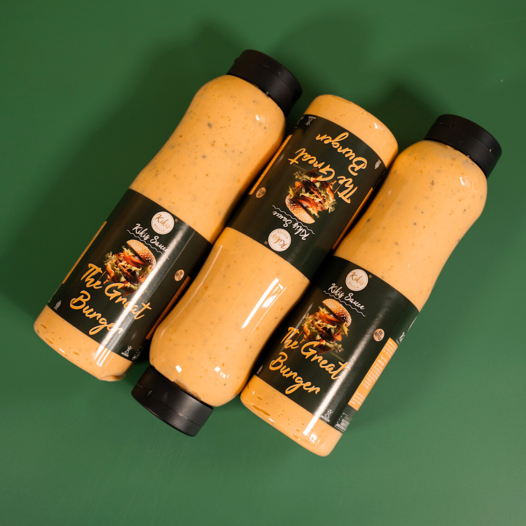 Kikis Sauce - The Great Burger XXL 900g - von Kikis Kitchen - Nur €6.90! Bestelle jetzt Kikis Kitchen