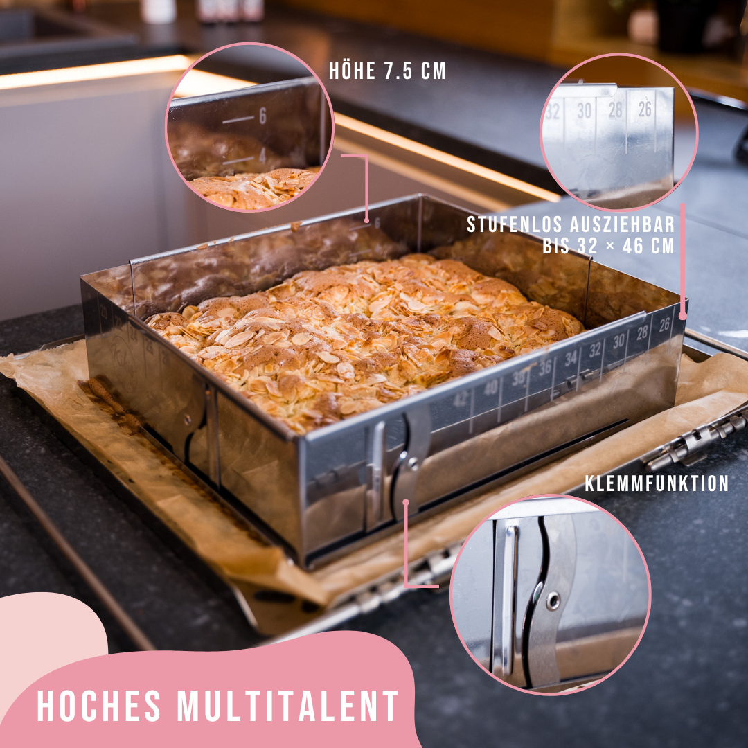 Kikis Backrahmen mit Klemmung & Skala - 2.0 - von Kikis Kitchen - Nur €25.90! Bestelle jetzt Kikis Kitchen