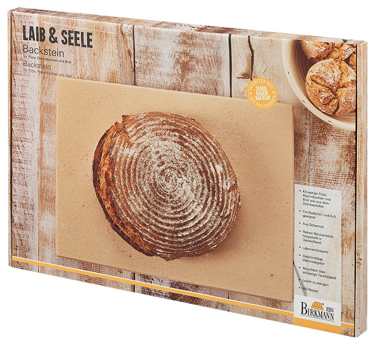 Backstein-/ Pizzastein 40 x 30 cm - von Birkmann - Nur €49.90! Bestelle jetzt Kikis Kitchen