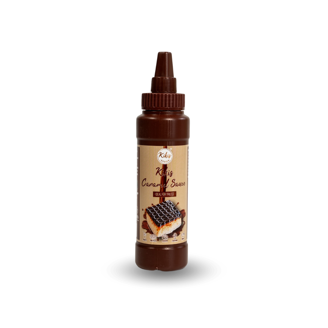 Kikis Trilece Soße - Karamellsoße - von Kikis Kitchen - Nur €4.90! Bestelle jetzt Kikis Kitchen