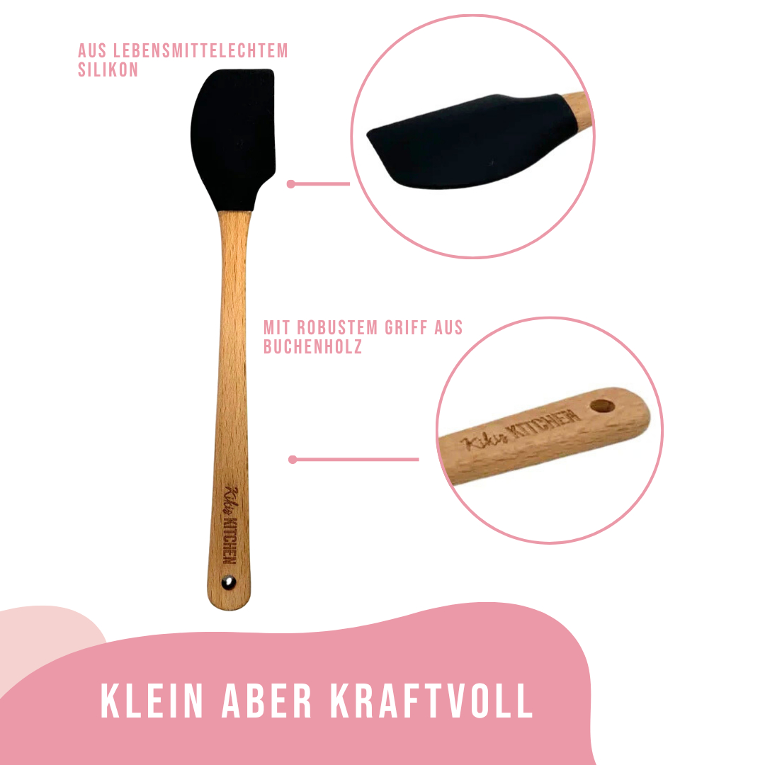 Neu: Kikis Teigschaber Mini - von Kikis Kitchen - Nur €2.90! Bestelle jetzt Kikis Kitchen