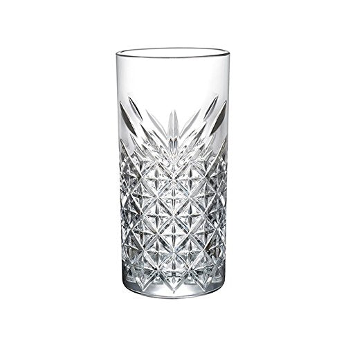Trinkgläser Timeless Kristall-Design 4 x 295ml lang -  von Tanay - Nur €11.90! Bestelle jetzt Kikis Kitchen