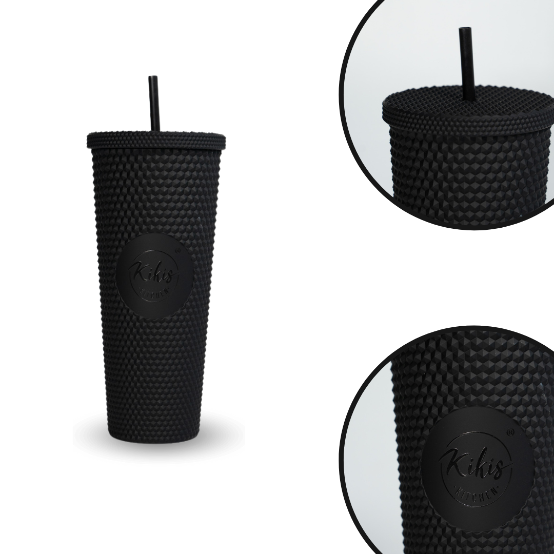 Neu: Kikis Coffee To Go Becher - Tumbler Cold Cup Bling - Black Edition - von Kikis Kitchen - Nur €14.90! Bestelle jetzt Kikis Kitchen