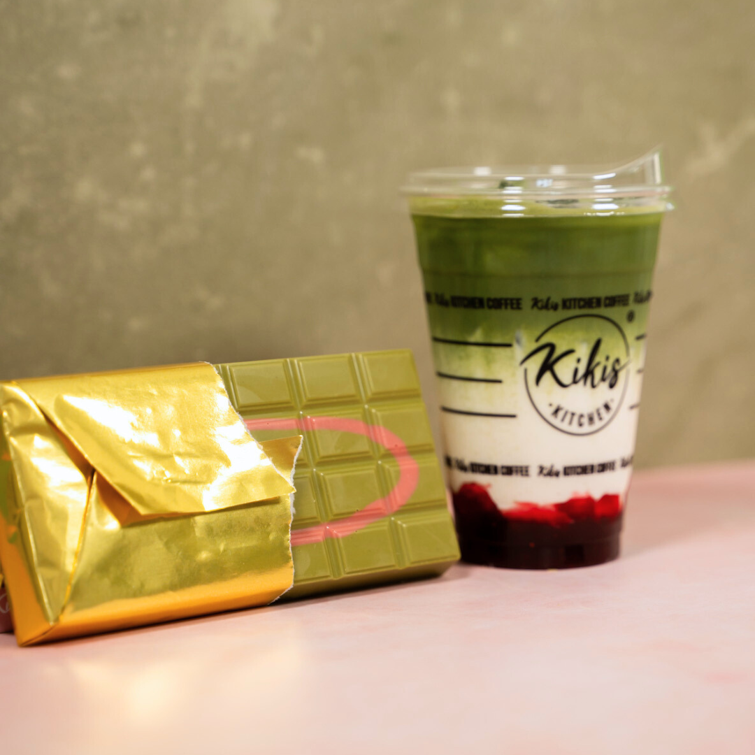 Kikis Dubai Style Chocolate - Strawberry Matcha 🍫 -  von Kikis Kitchen - Nur €12.90! Bestelle jetzt Kikis Kitchen