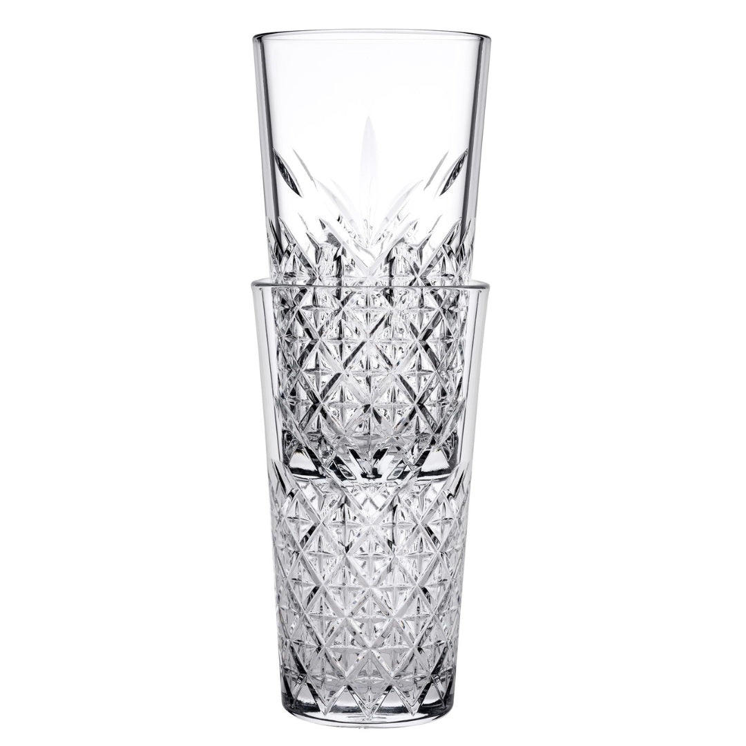 Trinkgläser Timeless Kristall-Design 6 x 360ml stapelbar -  von Tanay - Nur €16.90! Bestelle jetzt Kikis Kitchen