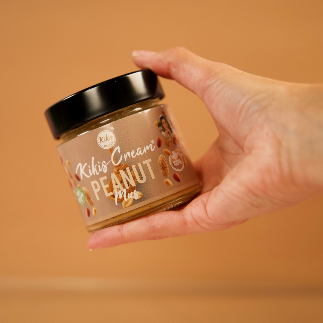 Kikis Cream PEANUT MUS - 100% Erdnussmus - von Kikis Kitchen - Nur €2.99! Bestelle jetzt Kikis Kitchen