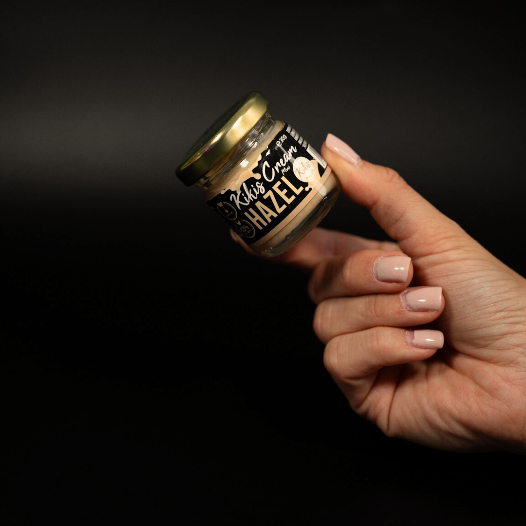 MINI Kikis Cream HAZEL - Haselnusscreme 30g - von Kikis Kitchen - Nur €1.29! Bestelle jetzt Kikis Kitchen
