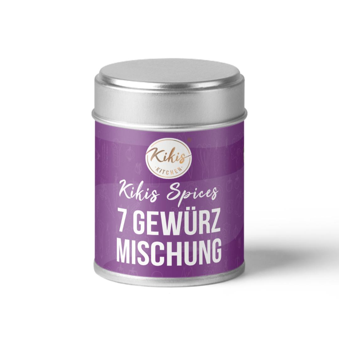 Kikis Spices - 7 Gewürze - Sieben Gewürzmischung - von Kikis Kitchen - Nur €4.50! Bestelle jetzt Kikis Kitchen
