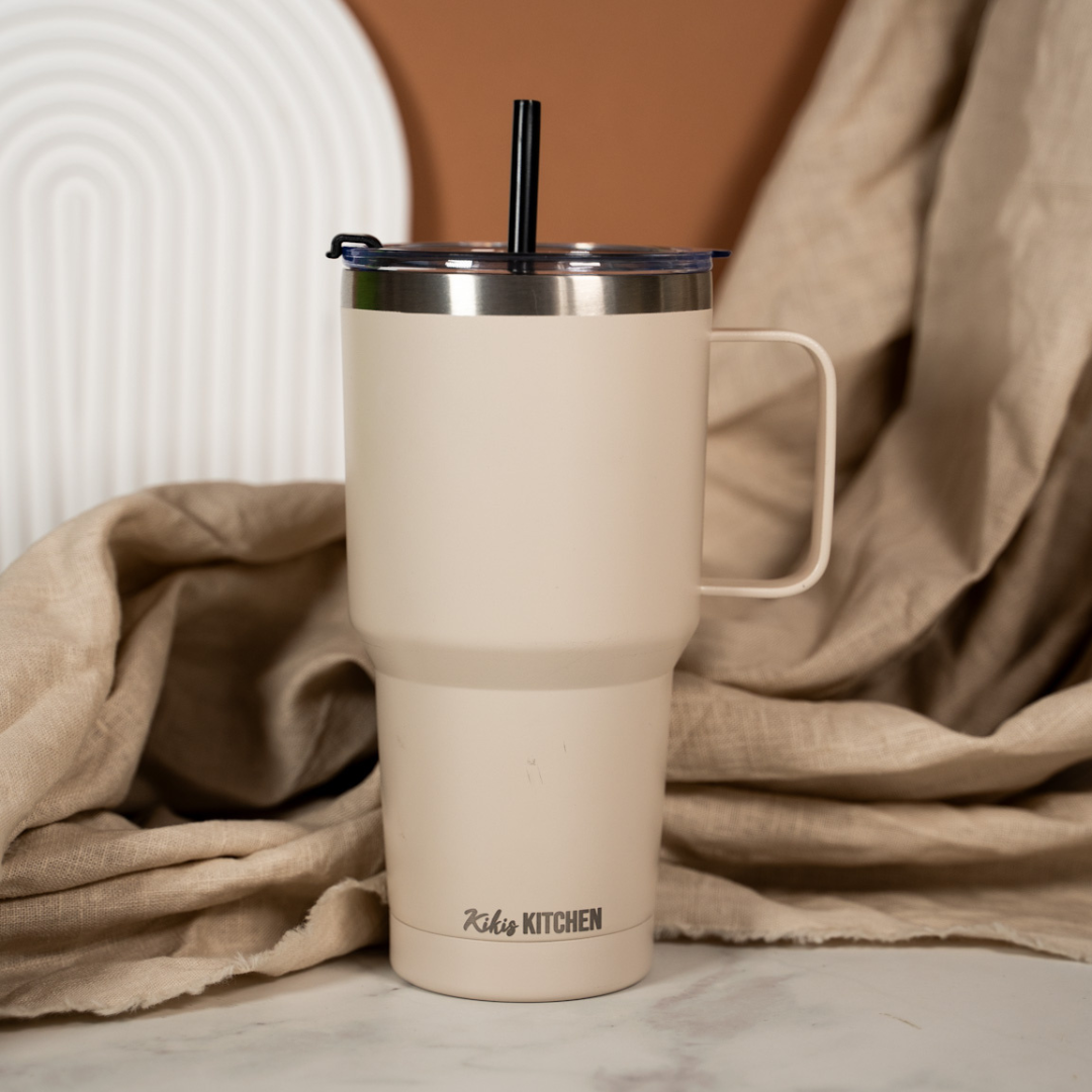 Kikis Cup - Thermobecher - Beige - von Kikis Kitchen - Nur €24.90! Bestelle jetzt Kikis Kitchen