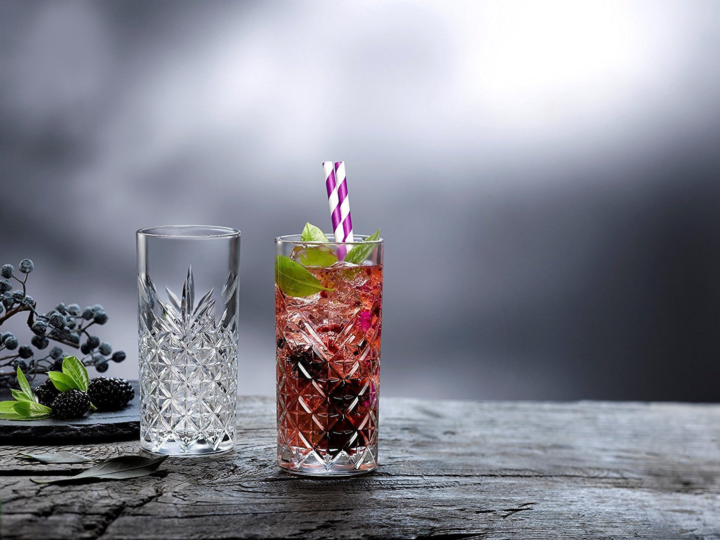 Trinkglas Timeless Kristall-Design 295ml lang - von Tanay - Nur €2.99! Bestelle jetzt Kikis Kitchen