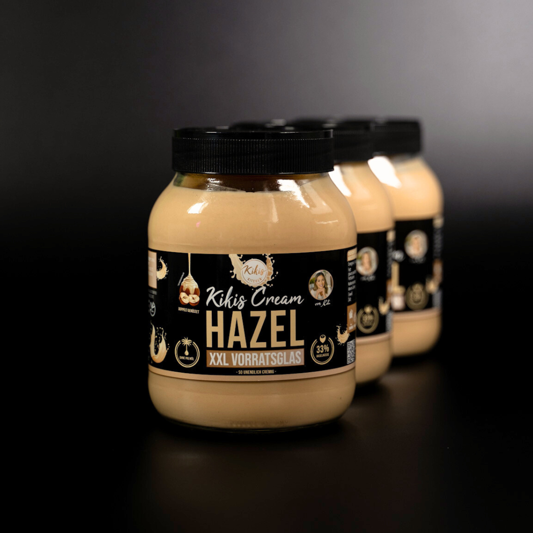 Kikis Cream HAZEL XXL 900g - Haselnusscreme - von Kikis Kitchen - Nur €12.99! Bestelle jetzt Kikis Kitchen