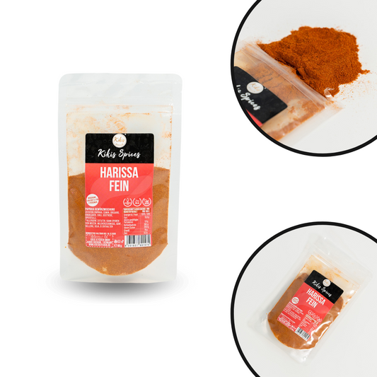 Kikis Harissa fein - scharfe Würzmischung -  von Kikis Kitchen - Nur €3.90! Bestelle jetzt Kikis Kitchen