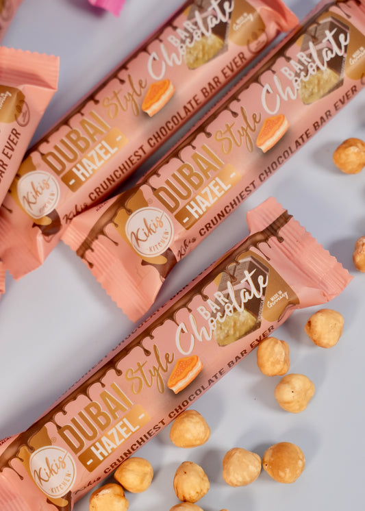 Kikis Dubai Style Bar Chocolate - Hazel 🍫 - von Kikis Kitchen - Nur €2.99! Bestelle jetzt Kikis Kitchen
