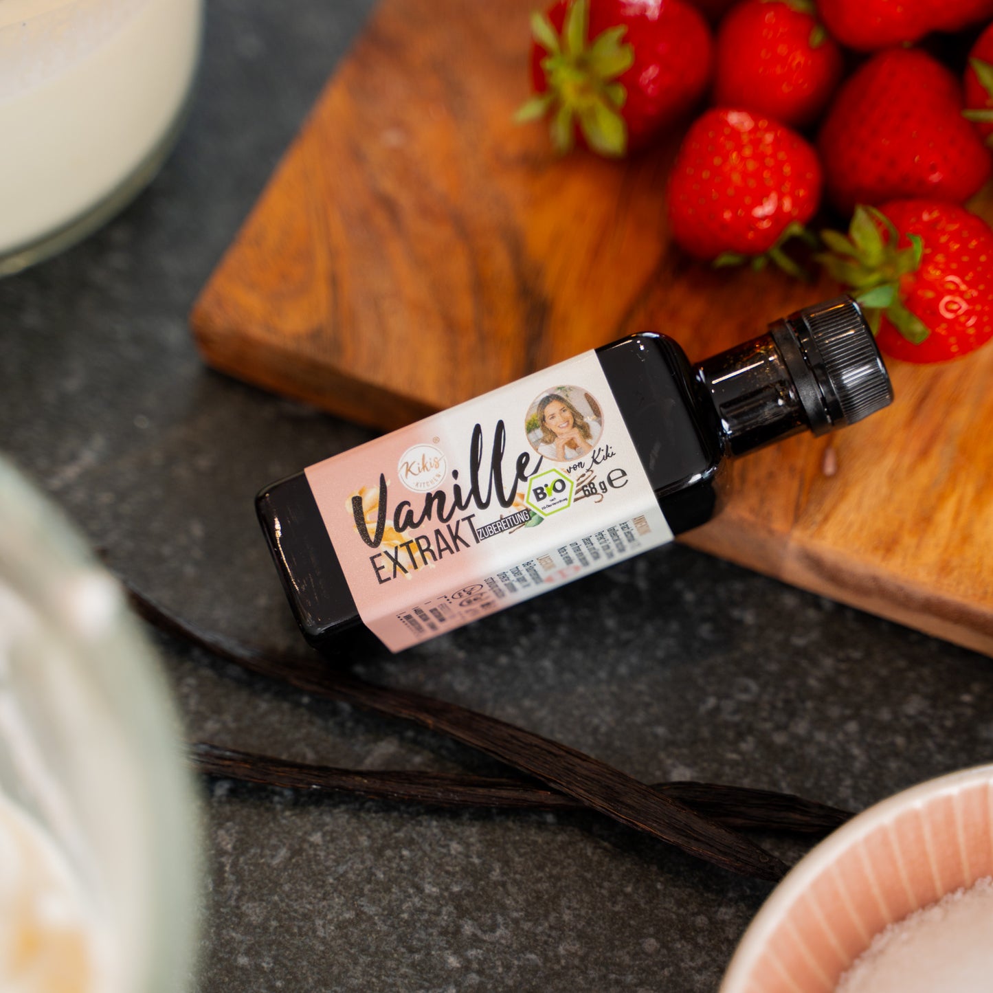 Kikis Bio Vanilleextrakt - alkoholfrei - Halal 68g - von Kikis Kitchen - Nur €5.49! Bestelle jetzt Kikis Kitchen