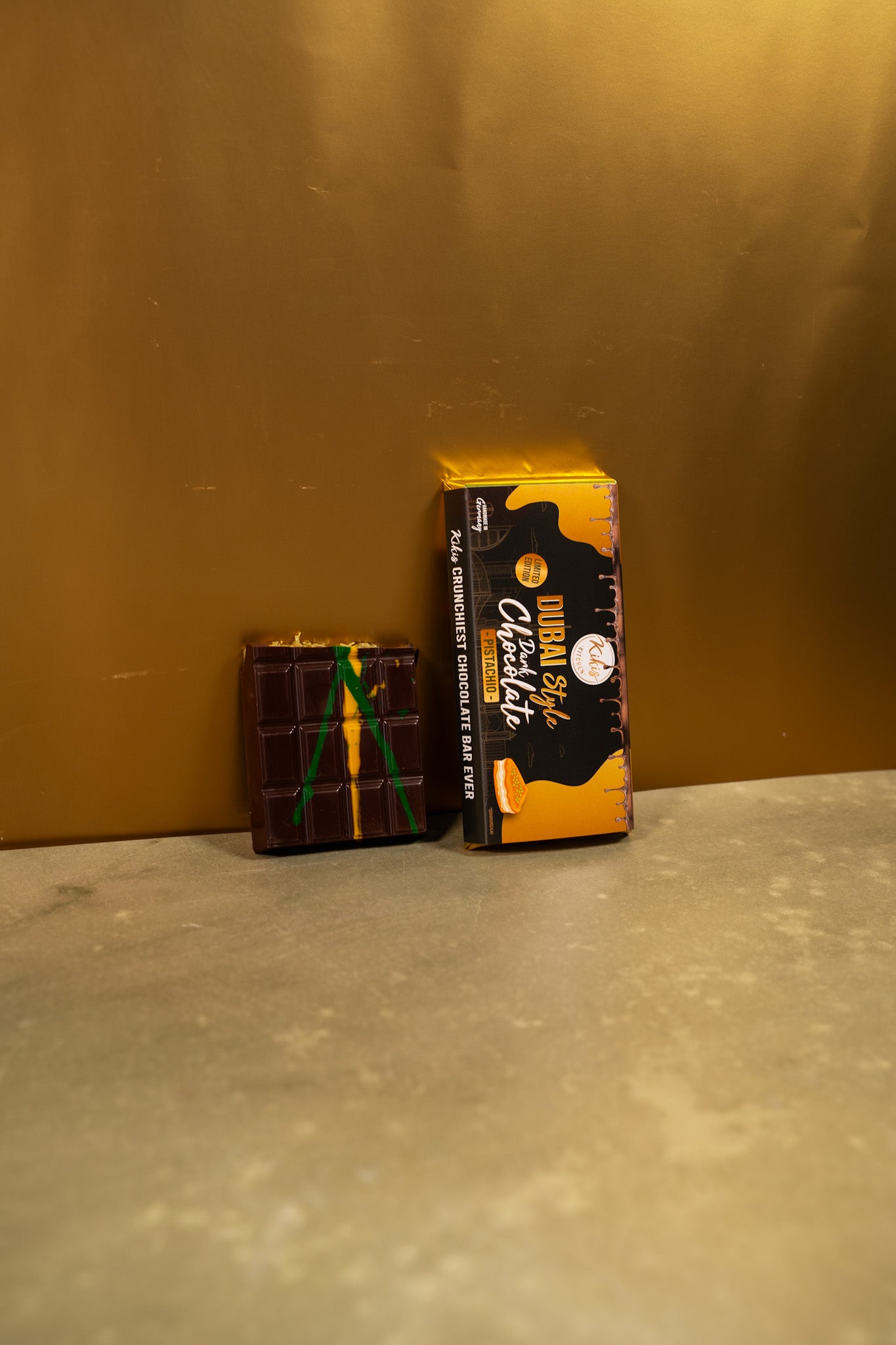 Kikis Dubai Style Dark Chocolate - PISTACHIO 🍫 -  von Kikis Kitchen - Nur €12.90! Bestelle jetzt Kikis Kitchen