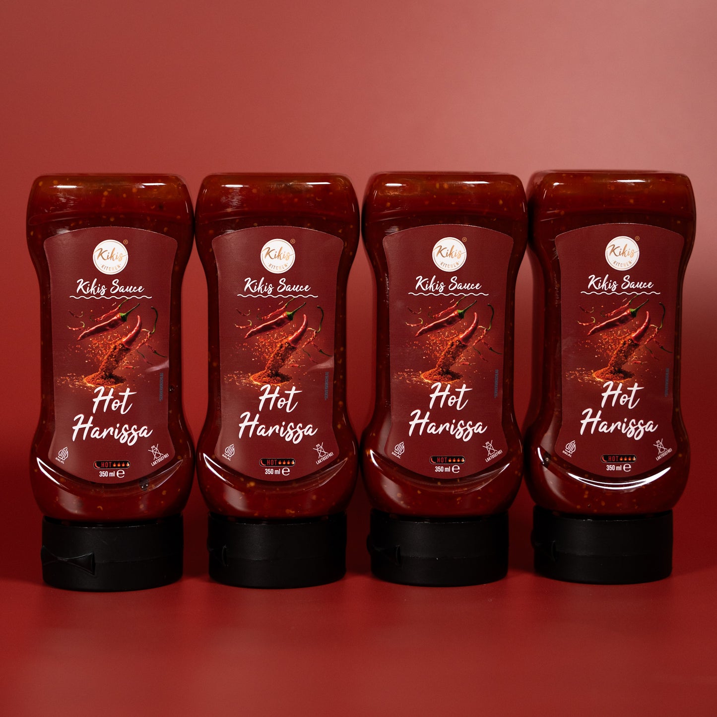 Kikis Sauce - Hot Harissa 🌶️ (Ketchup) - von Kikis Kitchen - Nur €3.90! Bestelle jetzt Kikis Kitchen
