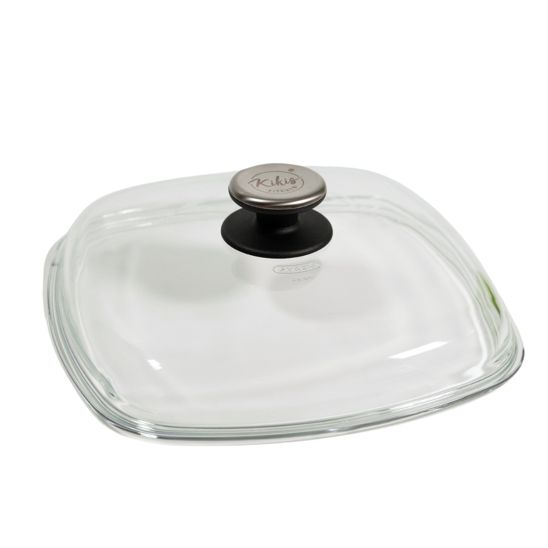Kikis Premium Glasdeckel 28 x 28 cm - von Kikis Kitchen - Nur €13.90! Bestelle jetzt Kikis Kitchen