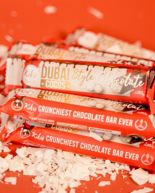 Kikis Dubai Style Bar Chocolate - Cocos 🍫 - von Kikis Kitchen - Nur €2.99! Bestelle jetzt Kikis Kitchen