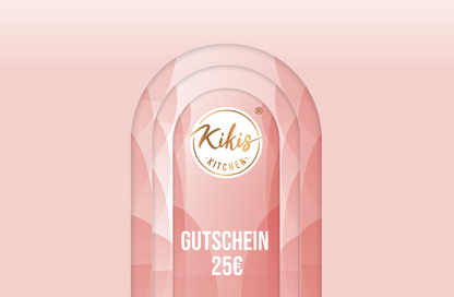 Geschenkgutschein -  von Kikis Kitchen Gutscheine - Nur €25! Bestelle jetzt Kikis Kitchen