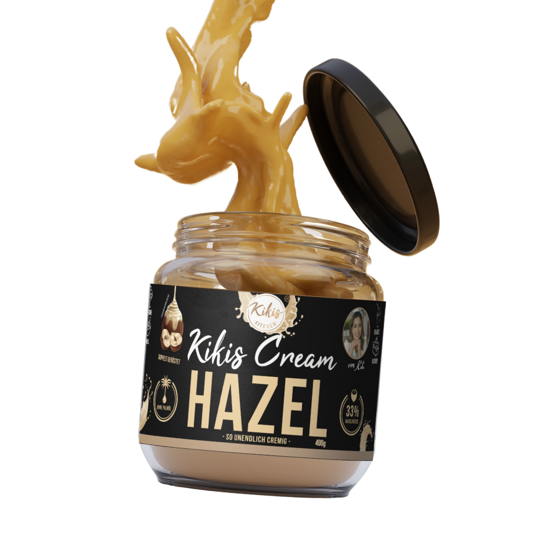 Kikis Cream HAZEL 400g FAMILYPACK - Haselnusscreme -  von Kikis Kitchen - Nur €6.79! Bestelle jetzt Kikis Kitchen