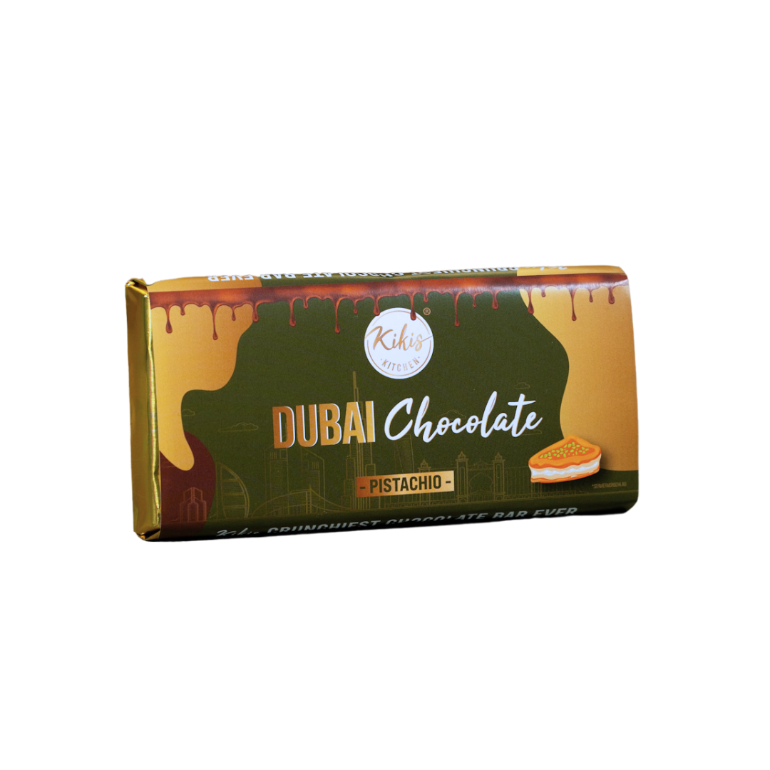 Kikis Dubai Style Chocolate - PISTACHIO (Dubai Schokolade) 🍫 - von Kikis Kitchen - Nur €12.90! Bestelle jetzt Kikis Kitchen