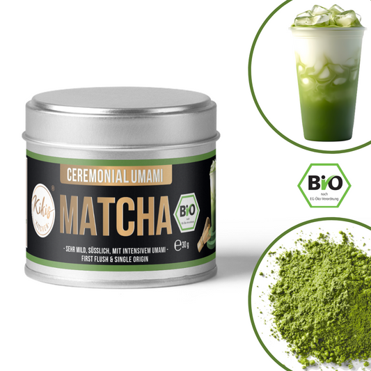 Kikis Ceremonial Umami Matchapulver BIO - 30g -  von Kikis Kitchen - Nur €25.90! Bestelle jetzt Kikis Kitchen