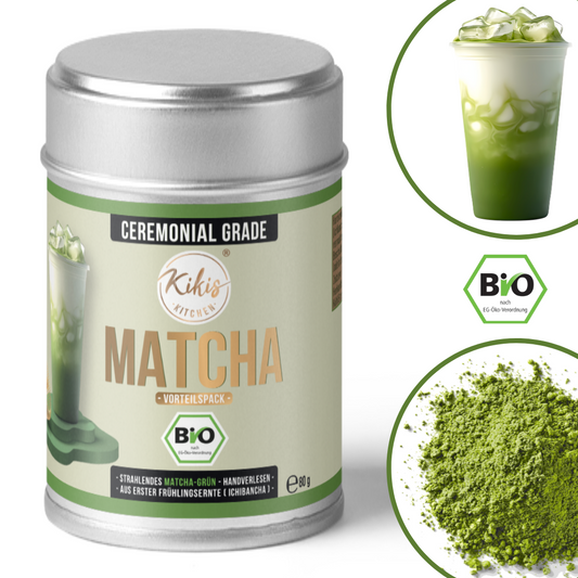 Kikis Ceremonial Grade Matchapulver BIO - 80g -  von Kikis Kitchen - Nur €29.90! Bestelle jetzt Kikis Kitchen