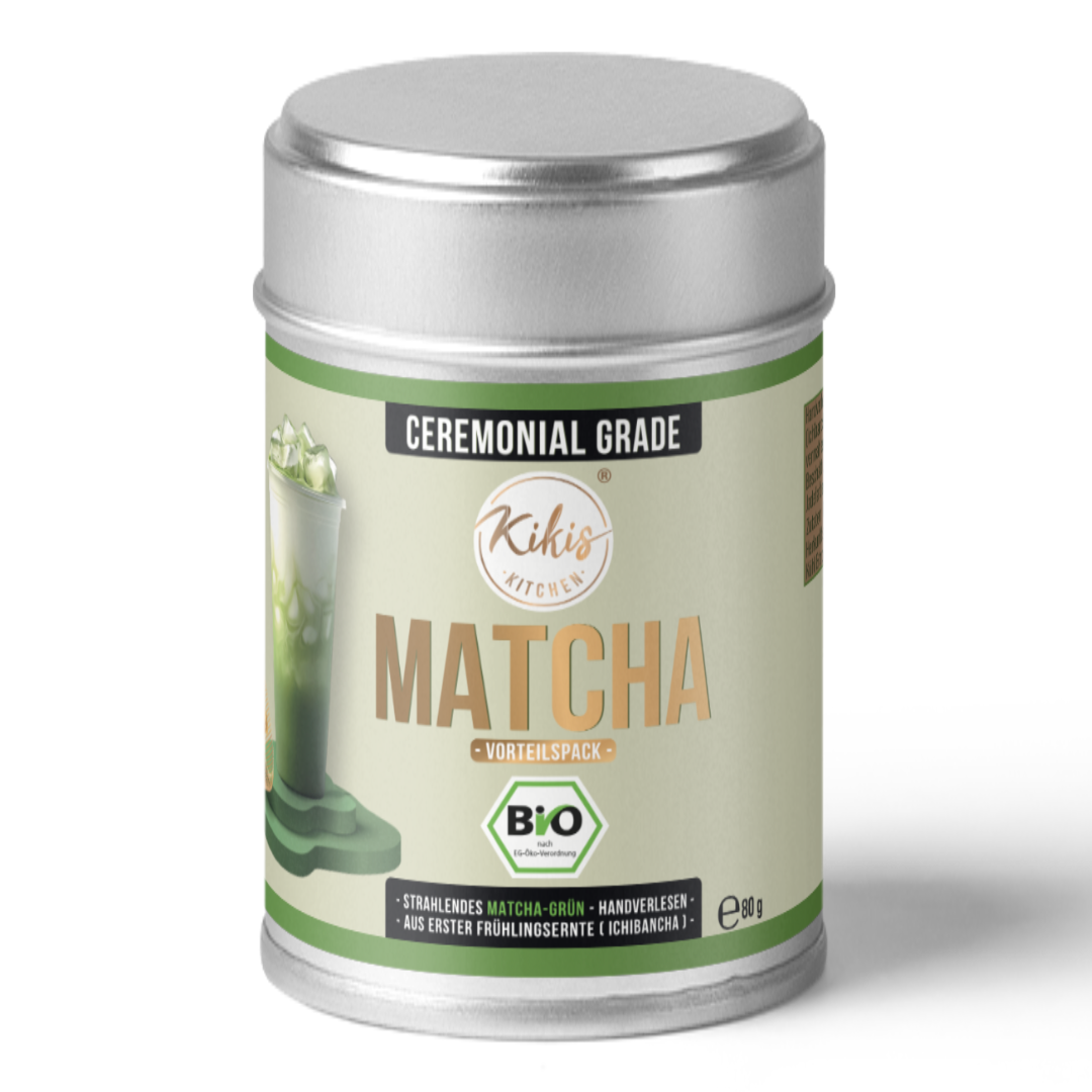 Kikis Ceremonial Grade Matchapulver BIO - 80g - von Kikis Kitchen - Nur €30.90! Bestelle jetzt Kikis Kitchen