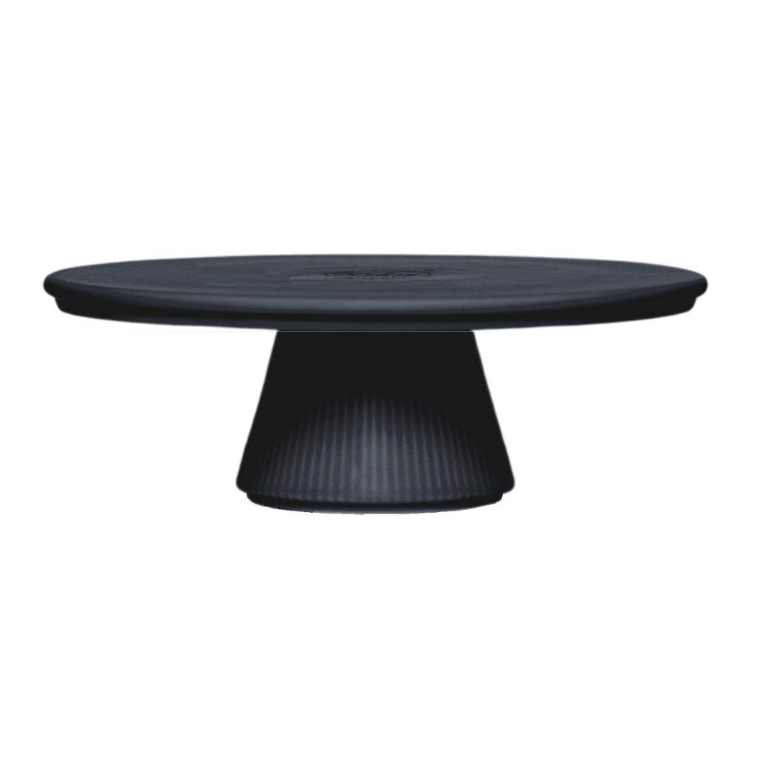 NEU: Kikis Tortenplatte - Schwarz Rund - von Kikis Kitchen - Nur €27.90! Bestelle jetzt Kikis Kitchen