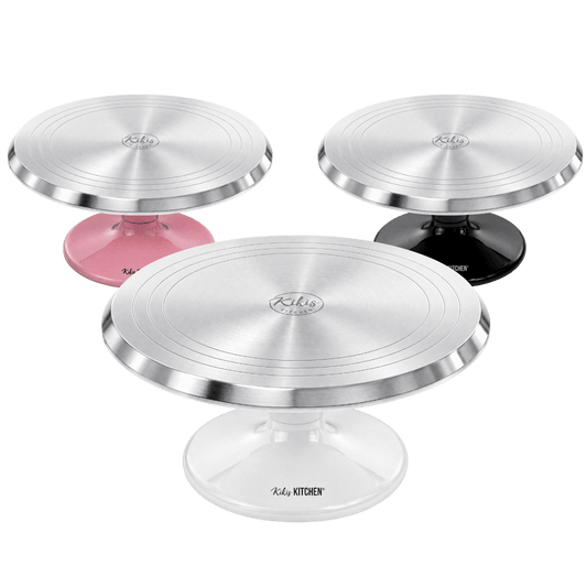 Kikis Drehbare Tortenplatte - WEISS - von Kikis Kitchen - Nur €29.90! Bestelle jetzt Kikis Kitchen