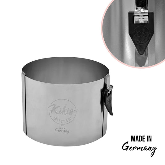Kikis Tortenring MINI mit Klemmhebel & Skala -  von Kikis Kitchen - Nur €17.90! Bestelle jetzt Kikis Kitchen