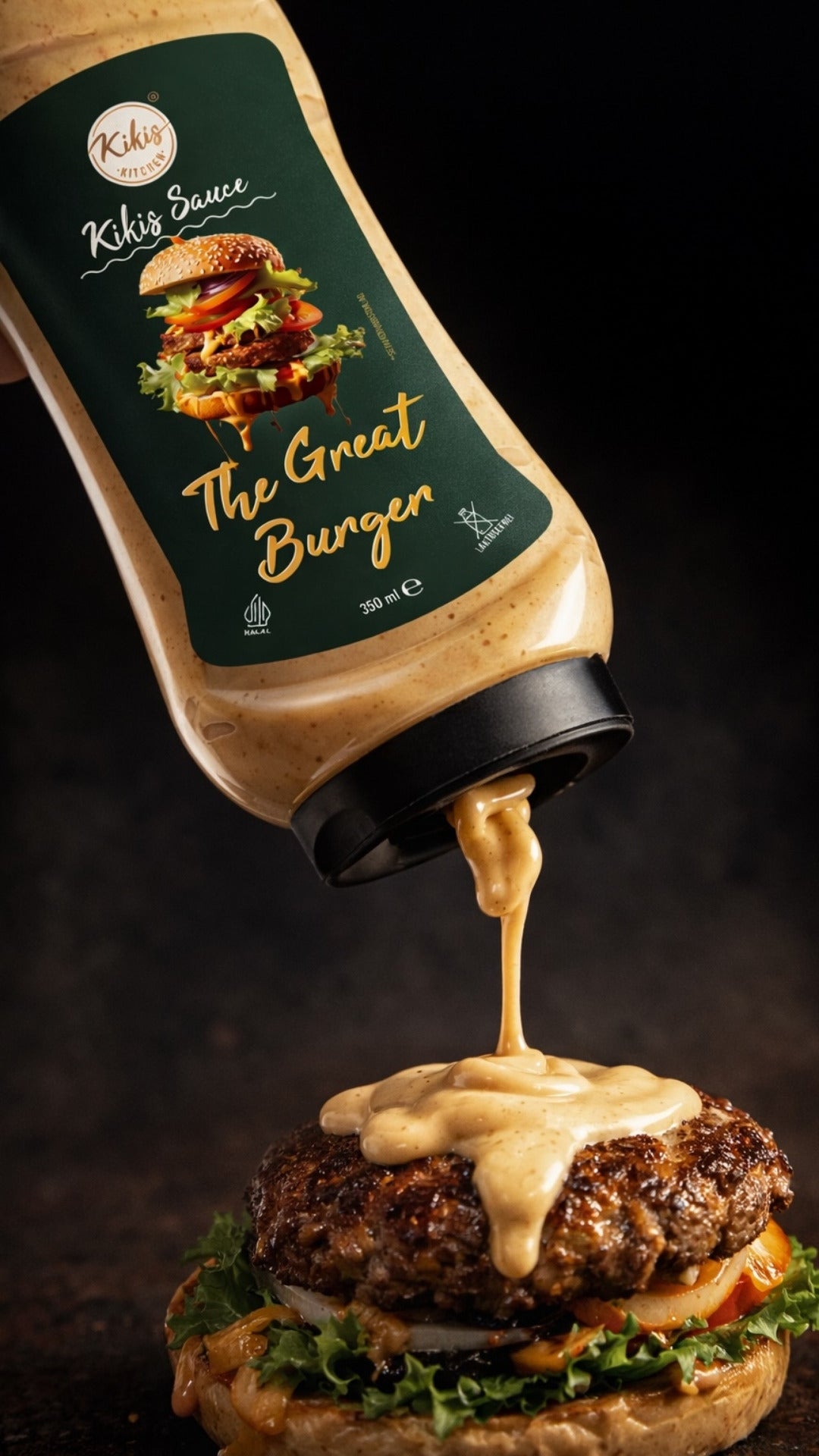 Kikis Sauce - The Great Burger XXL 900g - von Kikis Kitchen - Nur €6.90! Bestelle jetzt Kikis Kitchen