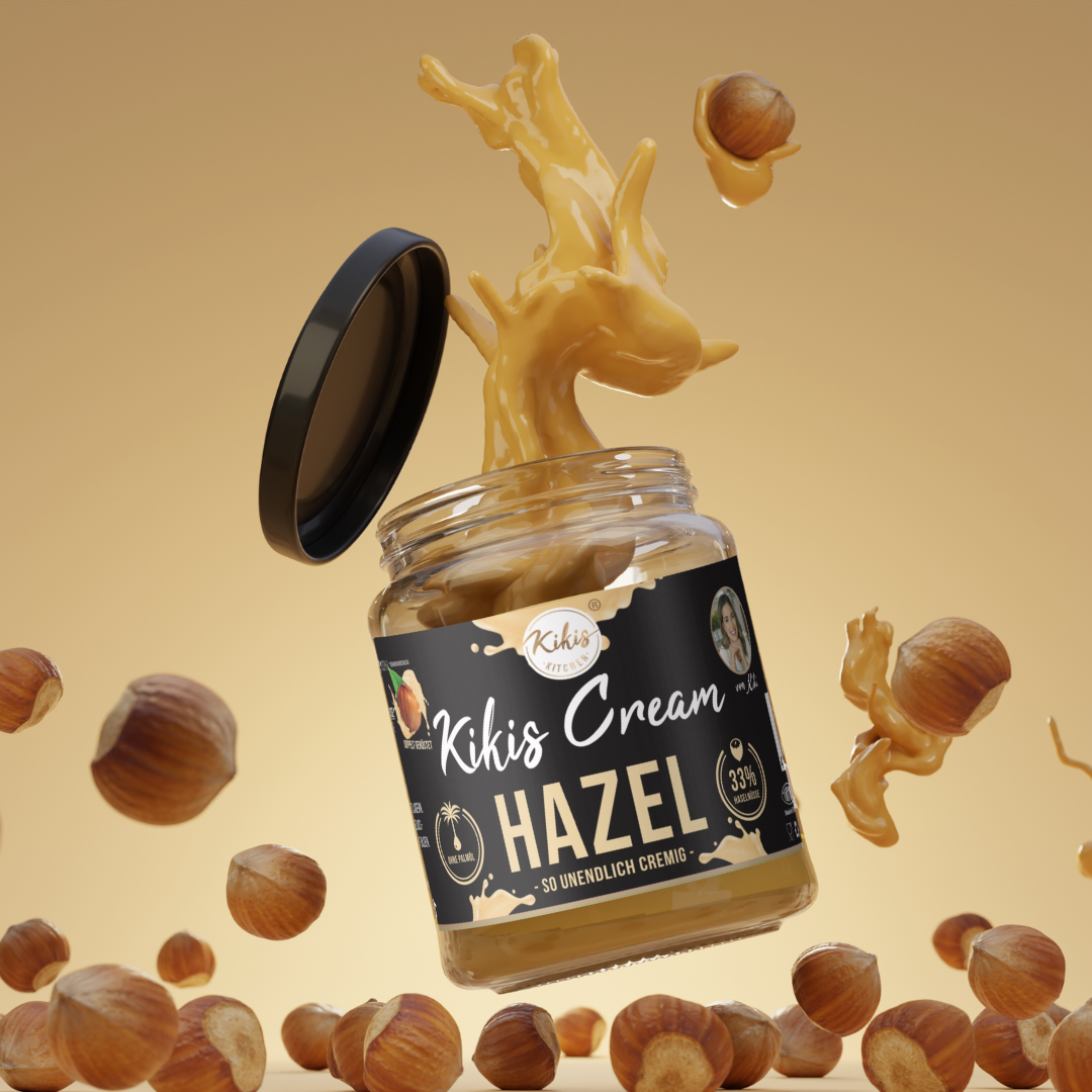 Kikis Cream HAZEL - Haselnusscreme - von Kikis Kitchen - Nur €3.79! Bestelle jetzt Kikis Kitchen