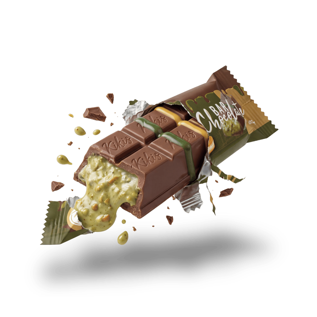 Kikis Dubai Style Bar Chocolate - Pistachio🍫 - von Kikis Kitchen - Nur €2.99! Bestelle jetzt Kikis Kitchen