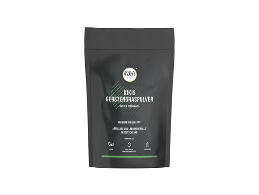 Kikis Premium Gerstengraspulver BIO - 500g -  von Kikis Kitchen - Nur €11.90! Bestelle jetzt Kikis Kitchen