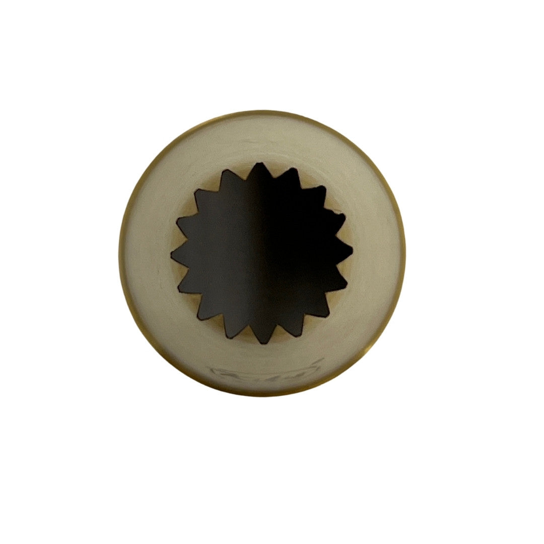 Kikis Stern-Tülle in GOLD Ø 15mm - Nr: 202 - von Kikis Kitchen - Nur €4.50! Bestelle jetzt Kikis Kitchen