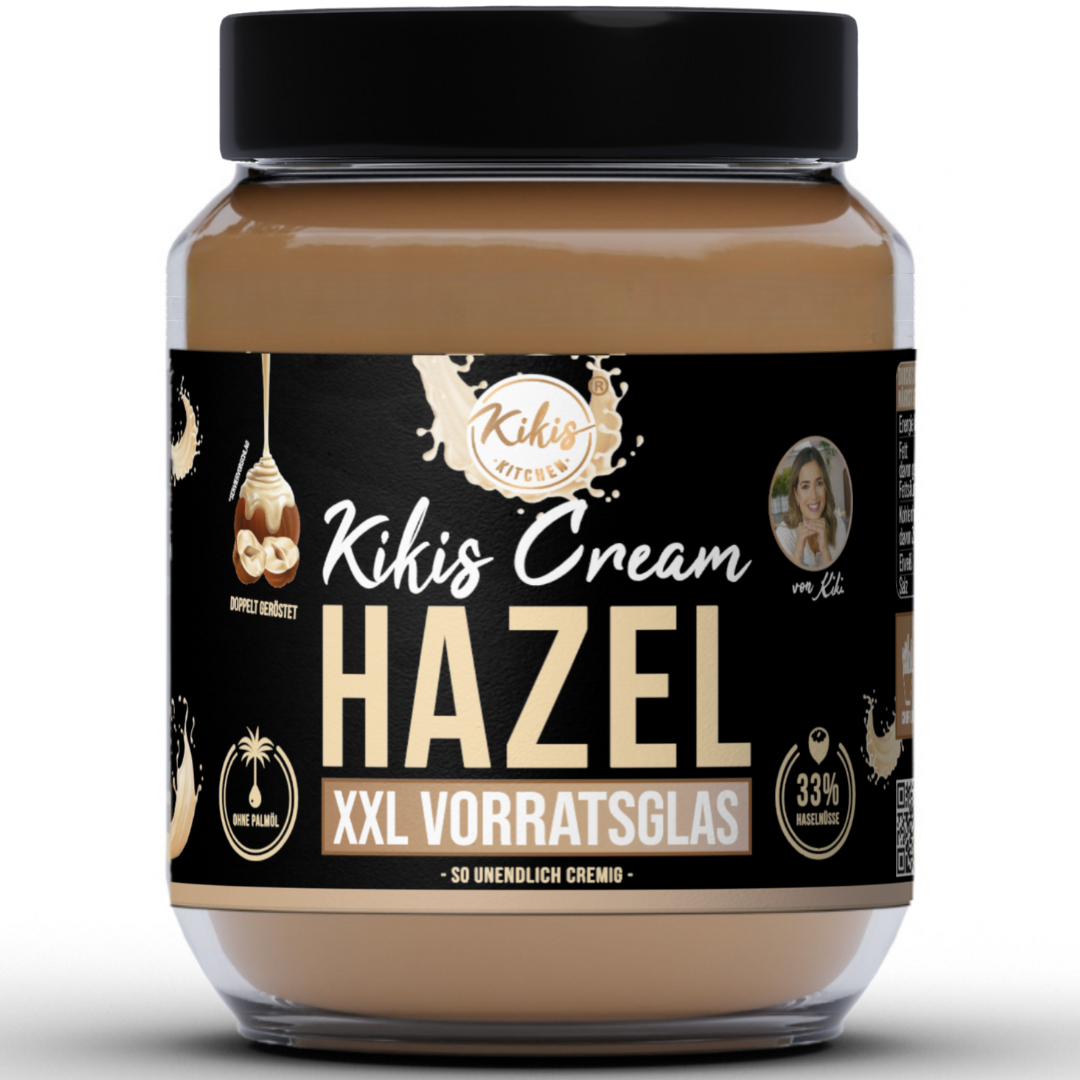Kikis Cream HAZEL XXL 900g - Haselnusscreme - von Kikis Kitchen - Nur €12.99! Bestelle jetzt Kikis Kitchen