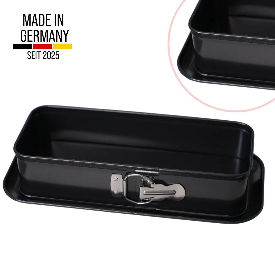 Kikis Springform eckig - BLACK EDITION - von Kikis Kitchen - Nur €20.90! Bestelle jetzt Kikis Kitchen