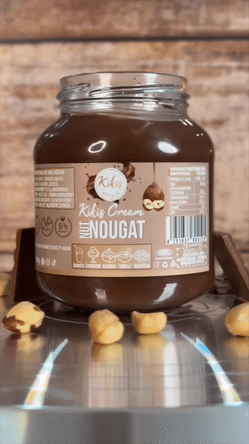 NEU: Kikis Cream NUT NOUGAT - Nougatcreme -  von Kikis Kitchen - Nur €3.89! Bestelle jetzt Kikis Kitchen