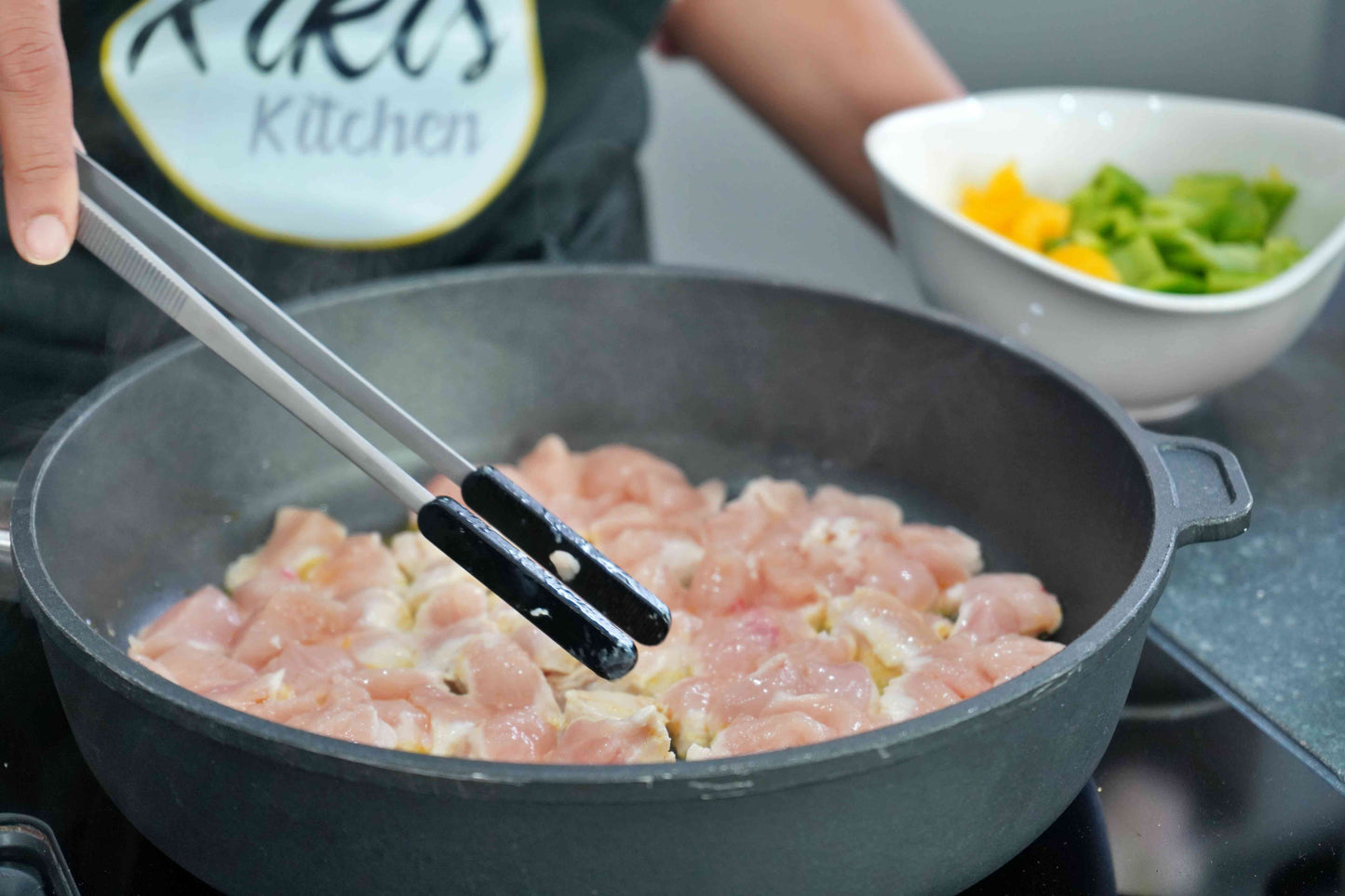 Kikis Pinzette mit Silikonspitzen -  von Kikis Kitchen - Nur €12.90! Bestelle jetzt Kikis Kitchen