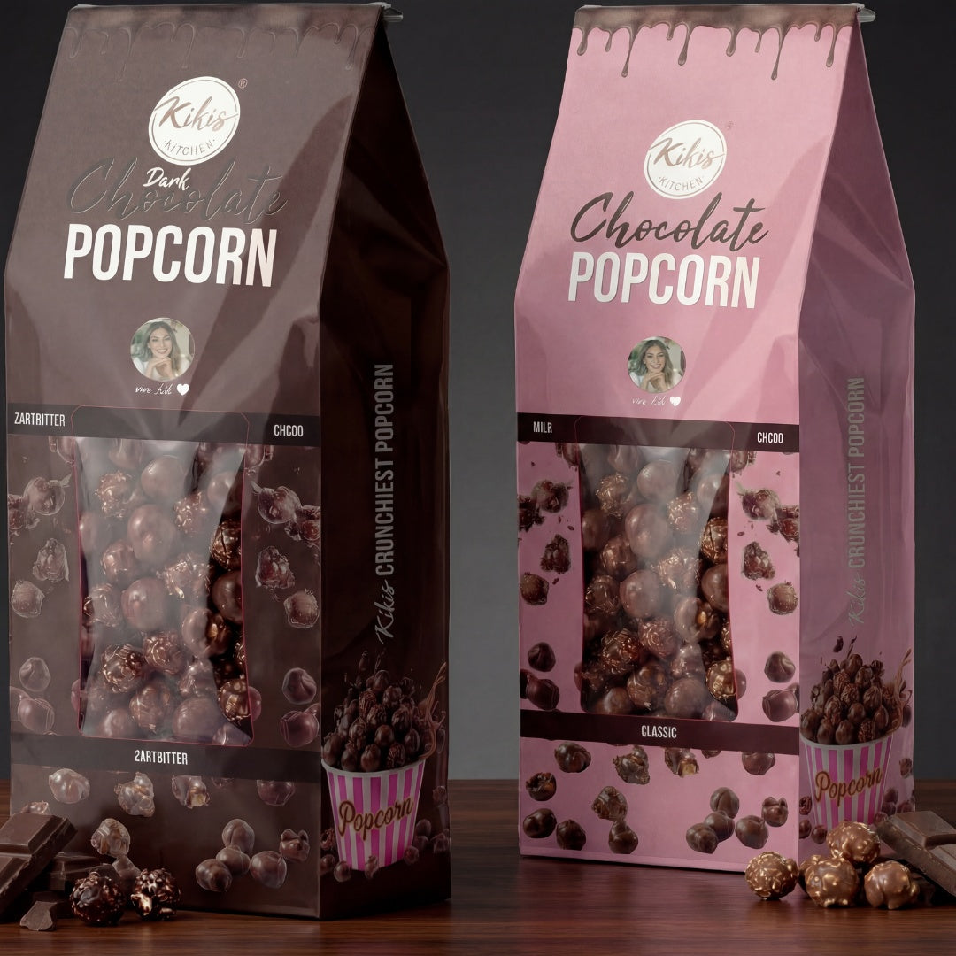 Kikis Milk Chocolate Popcorn🍿 - von Kikis Kitchen - Nur €7.90! Bestelle jetzt Kikis Kitchen