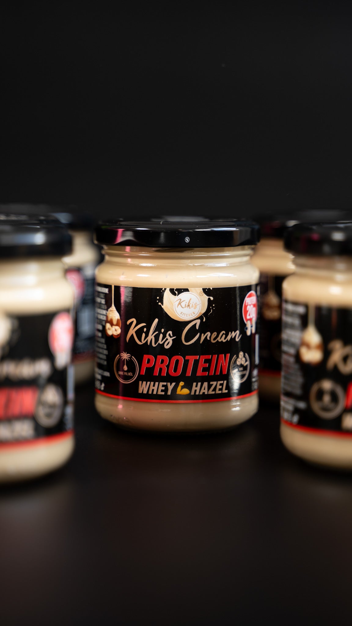 Kikis Cream PROTEIN WHEY HAZEL - Haselnusscreme - von Kikis Kitchen - Nur €4.49! Bestelle jetzt Kikis Kitchen