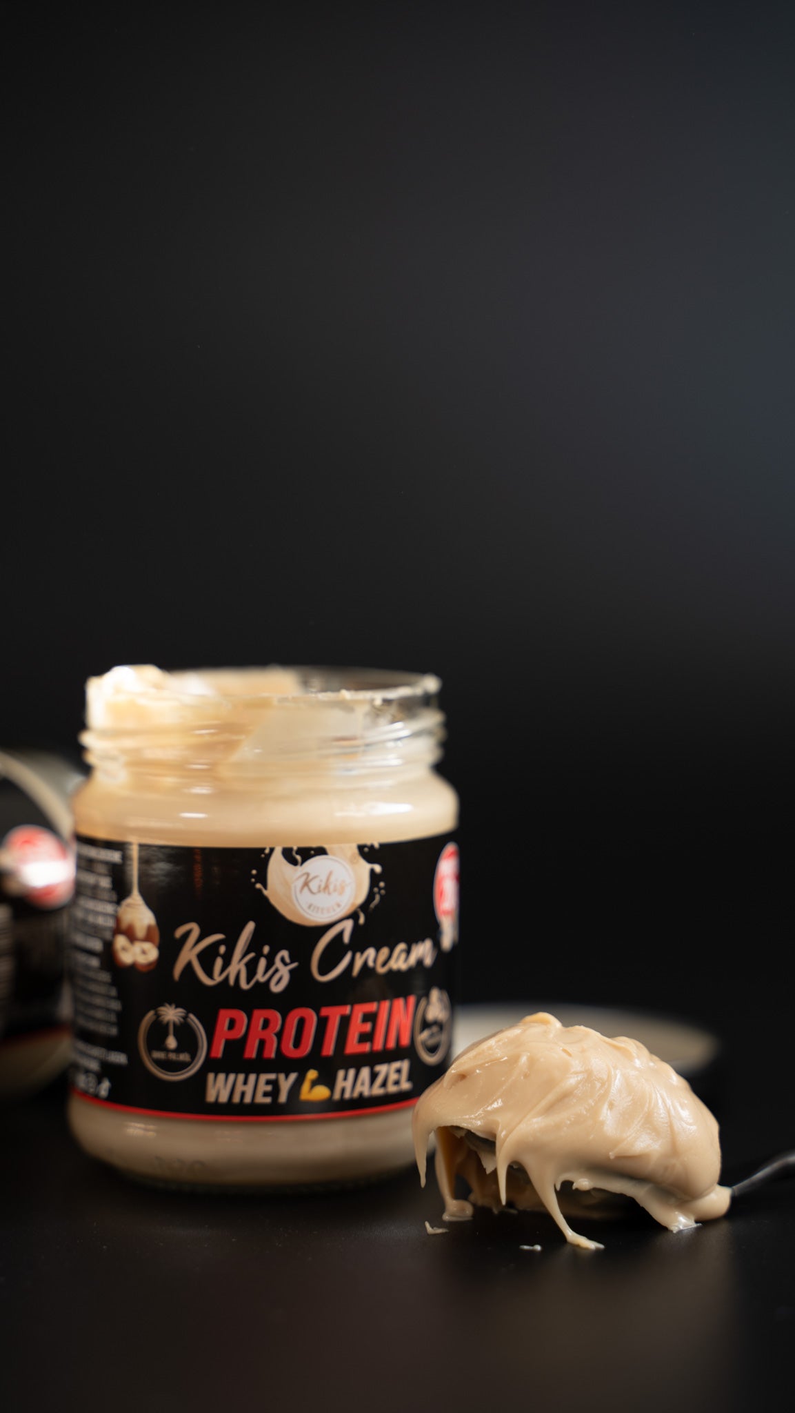 Kikis Cream PROTEIN WHEY HAZEL - Haselnusscreme - von Kikis Kitchen - Nur €4.49! Bestelle jetzt Kikis Kitchen
